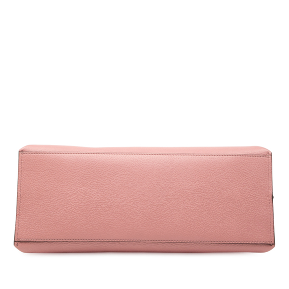 Pre-Loved Gucci Medium Leather Bamboo Daily Satchel - Picture 3 of 6